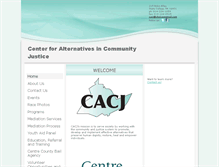 Tablet Screenshot of cacj.us